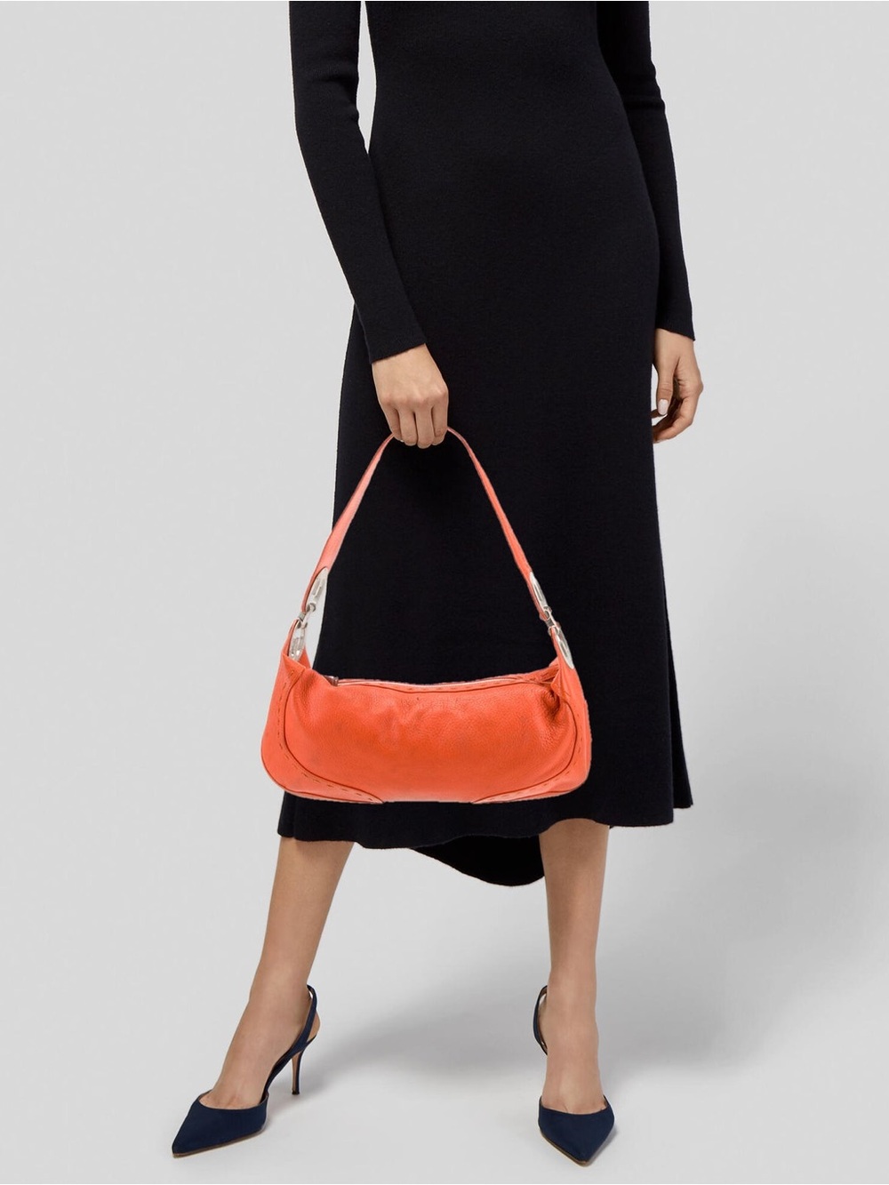 Escada Leather Shoulder Bag